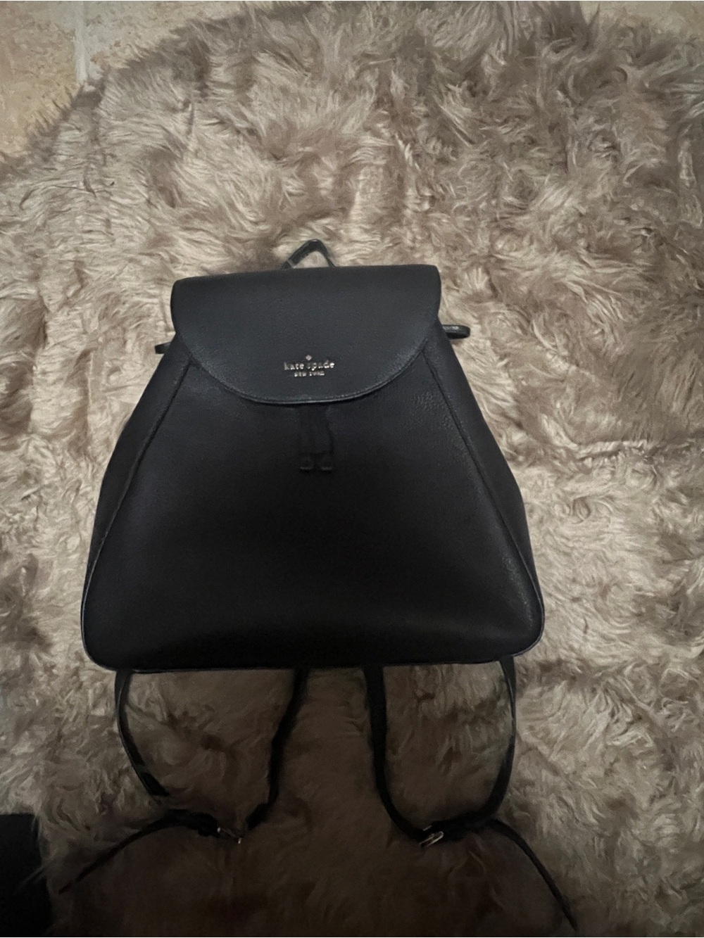 kate spade New York Black Backpack never used